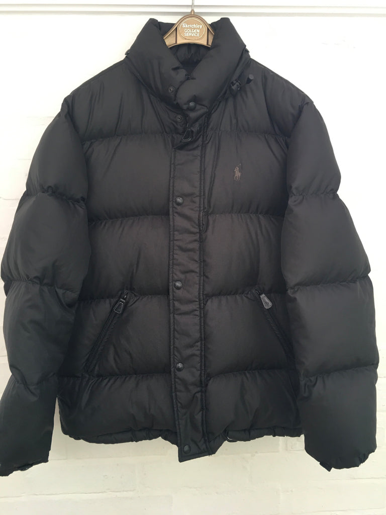 polo ralph lauren men's quilted down jacket