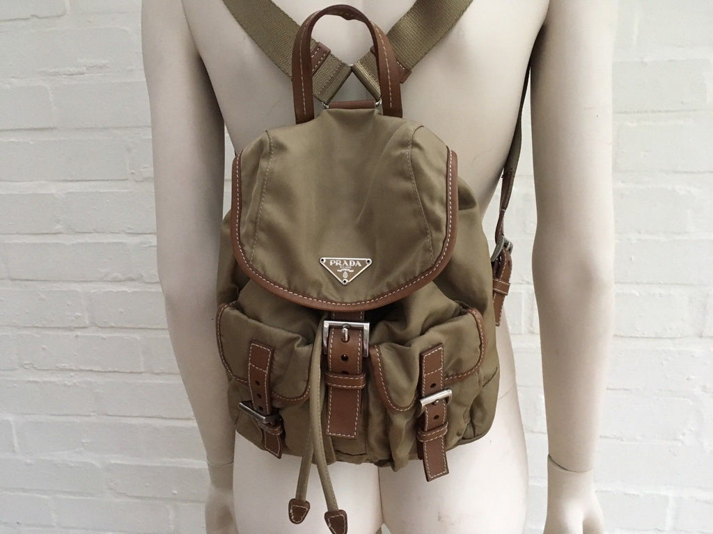 prada backpack ladies