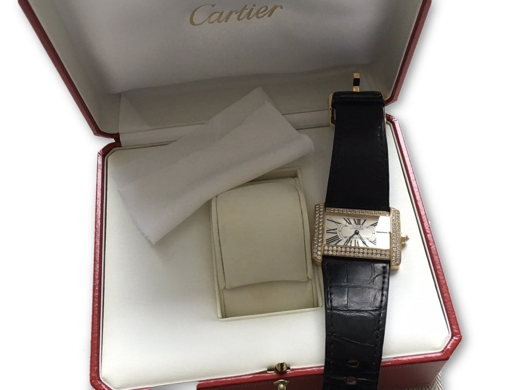 cartier divan 18k