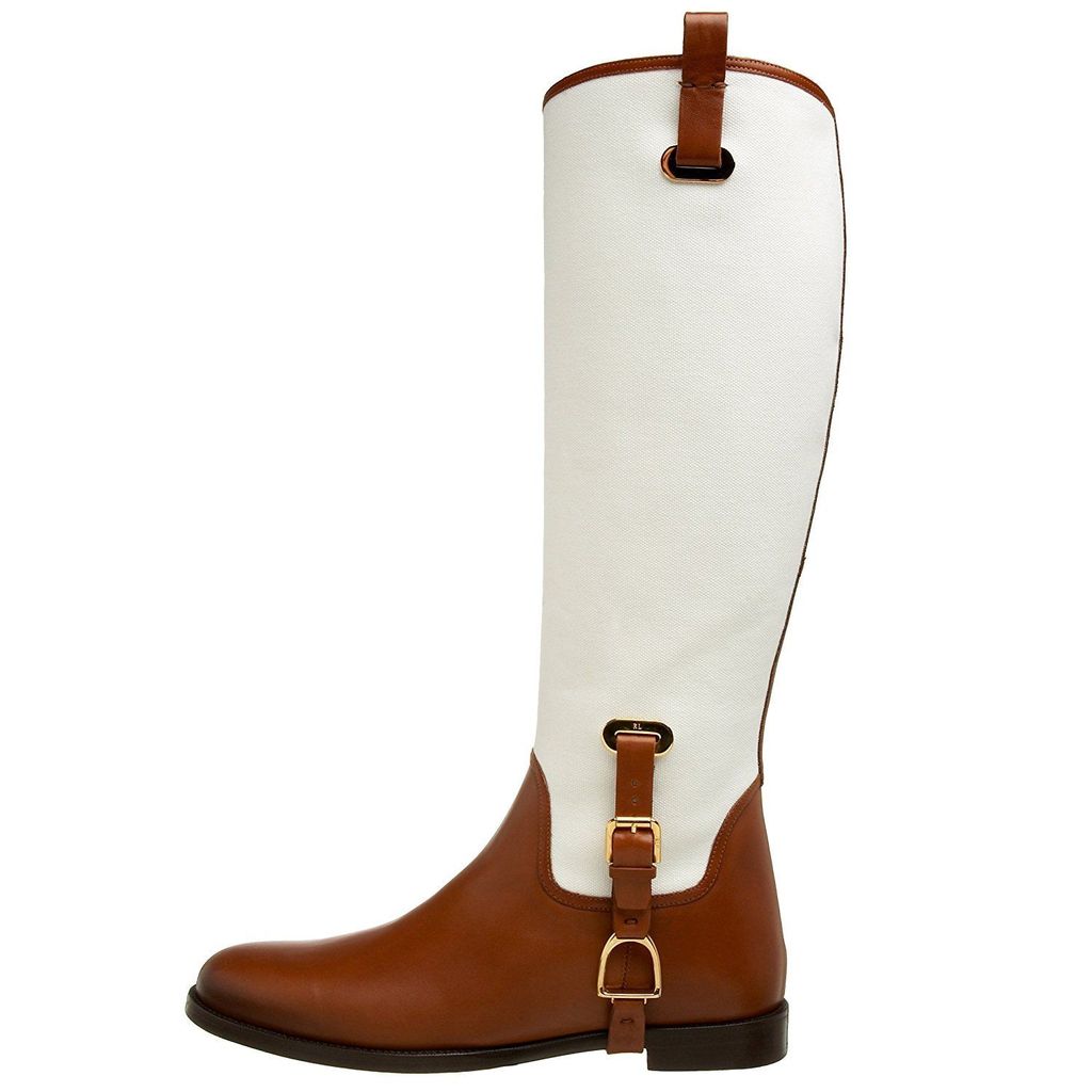 ralph lauren riding boots womens