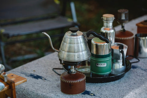 Campground Coffee in a Percolator 