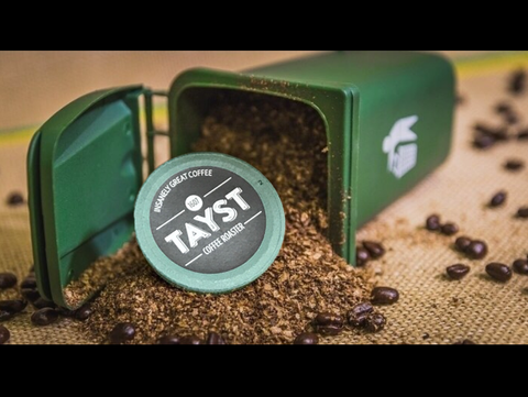 tayst coffee roasters grounds