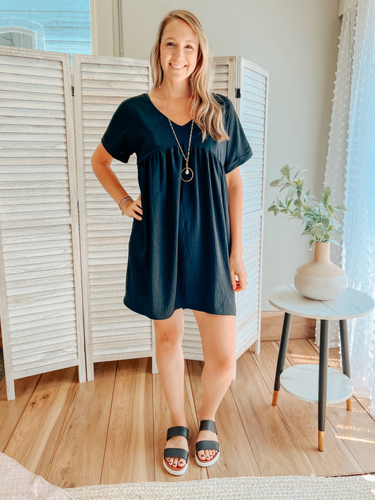 Dolman Shift Dress