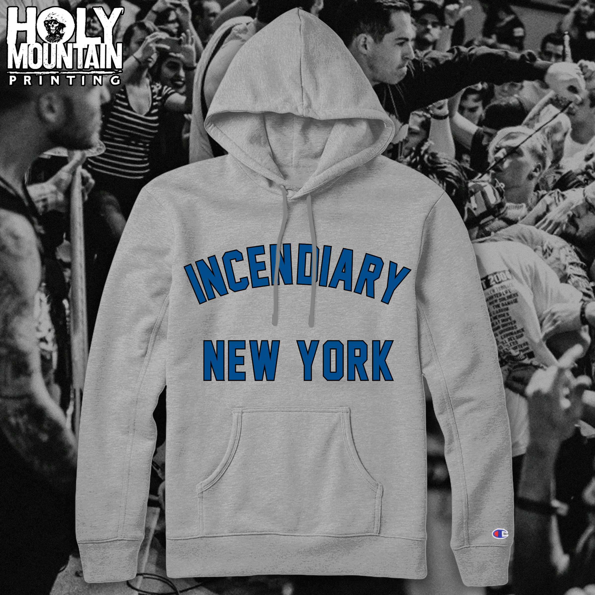 champion new york hoodie