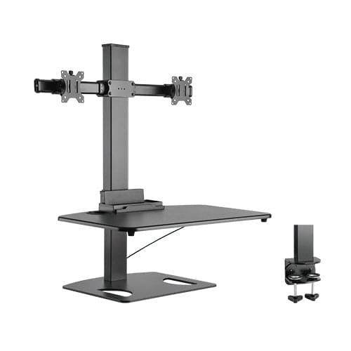 Height Adjustable Standing Desk Top Workstation With Gas Lift