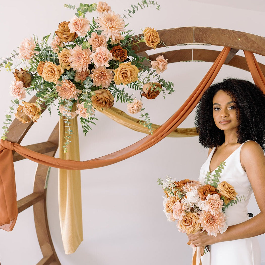 Boho Ceremony Flowers