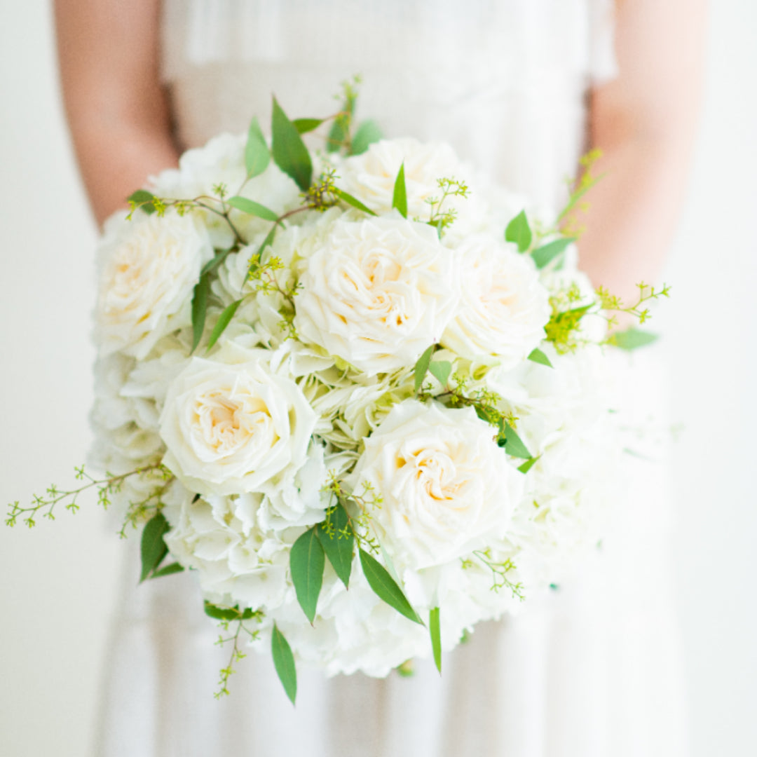 English Garden Bridal Bouquet Flower Moxie