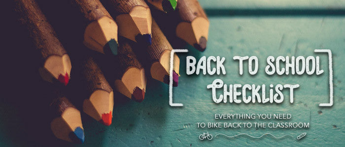 Takoma Bicycle's Bike Back to School Checklist