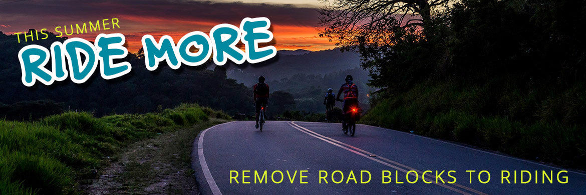 Remove cycling road blocks