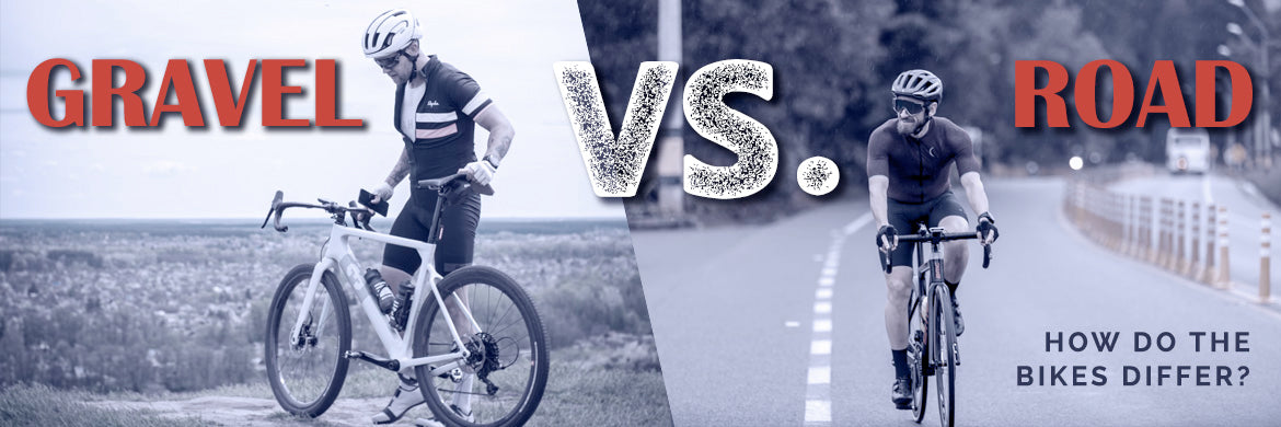 Gravel vs. Road Bikes