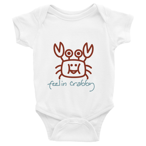 Feelin' Crabby Infants Onesie