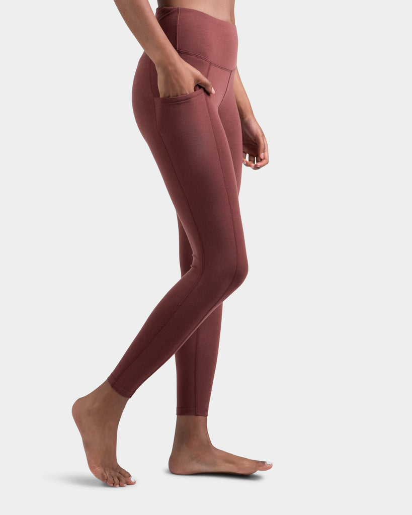 Victoria's Secret Pink Logo Flat Waist Pocket Yoga Legging Black Small NWT