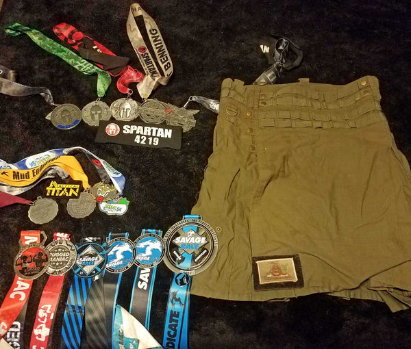 heavy metal - medals and awards won by All-American Beard Adam Clarke