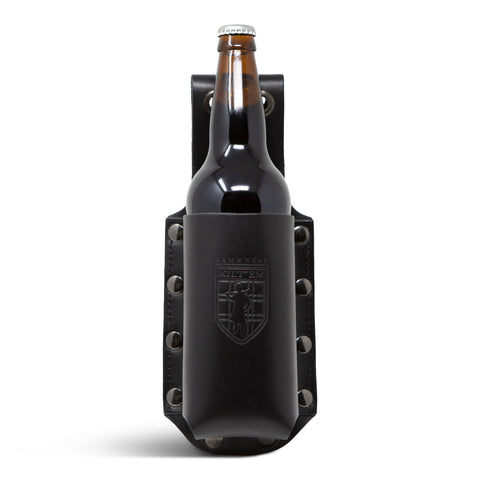 black bottle holder