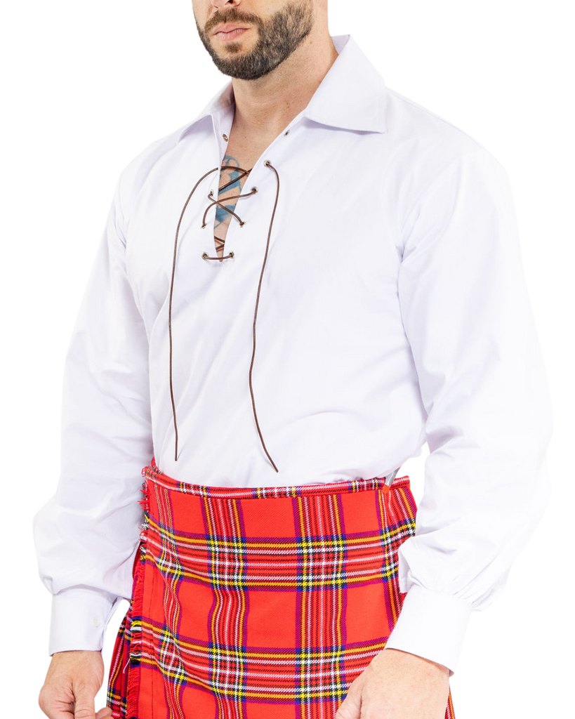 The Gaisgeach Kilt - Royal Stewart Tartan – Damn Near Kilt 'Em