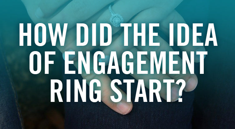 Where did the engagement ring tradition come from 