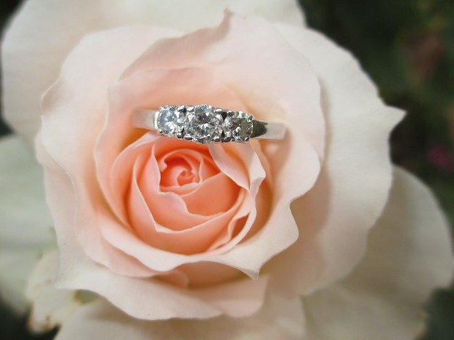 Great Gifts For Newly Engaged Women flower ring