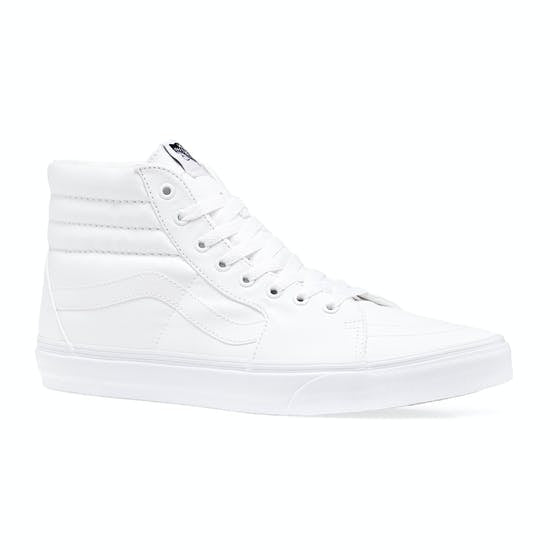 vans sk8 hi white