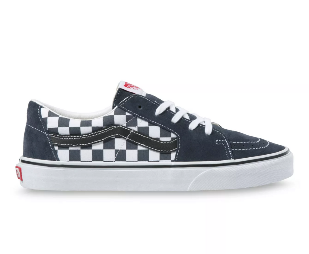 checkerboard vans sk8 low