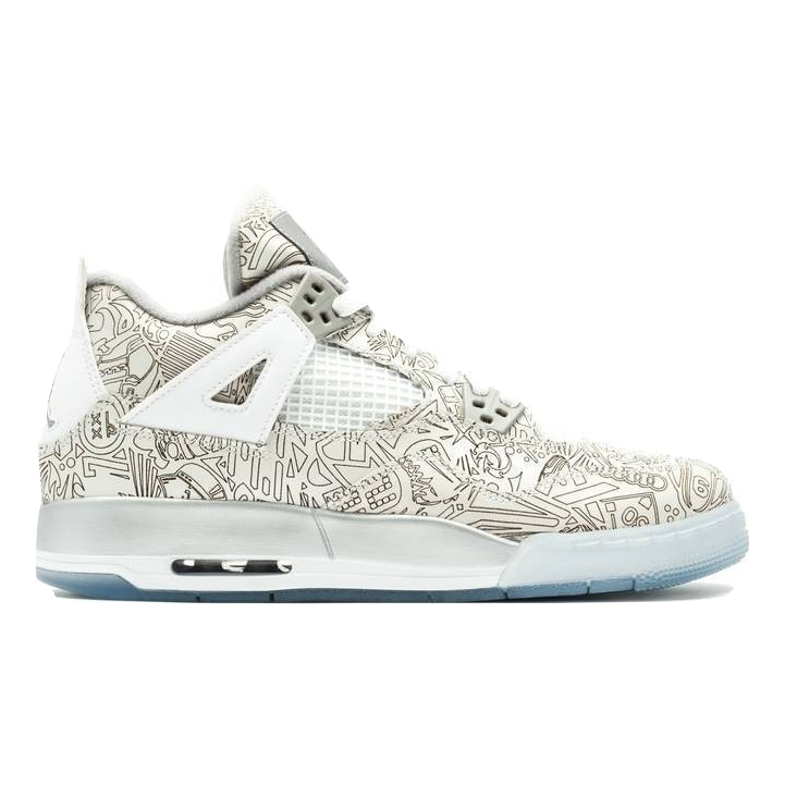 jordan 4 laser white