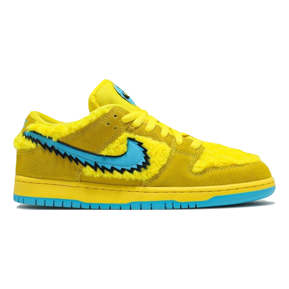 Nike x Grateful Dead SB Dunk Low Yellow Bear Sneakers - Farfetch