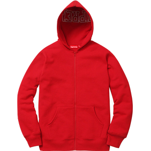 supreme split hood zip up