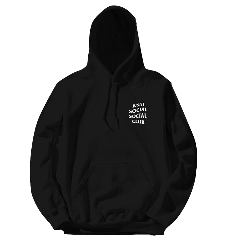 anti social club mind games hoodie