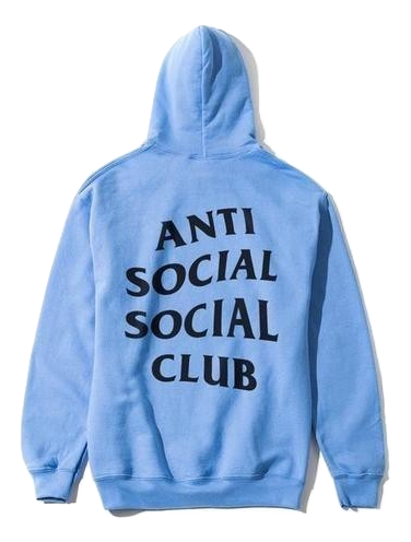 Anti Social Social Club - Baby Blue Hoodie – Grails SF