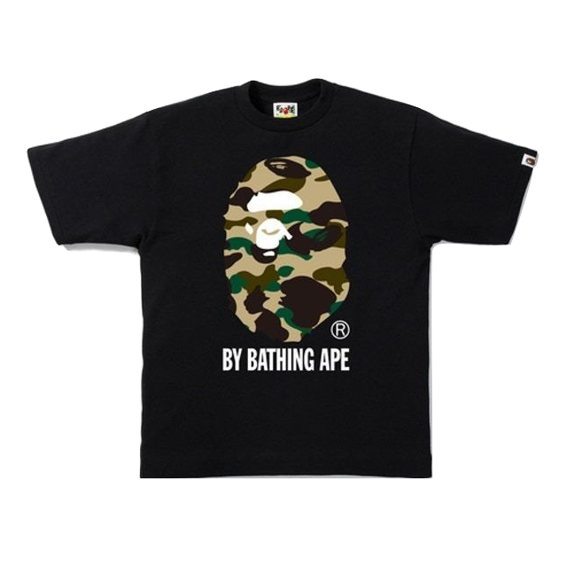 A Bathing Ape 1st Camo By Bathing Tee - Black/Yellow Camo – Grails SF