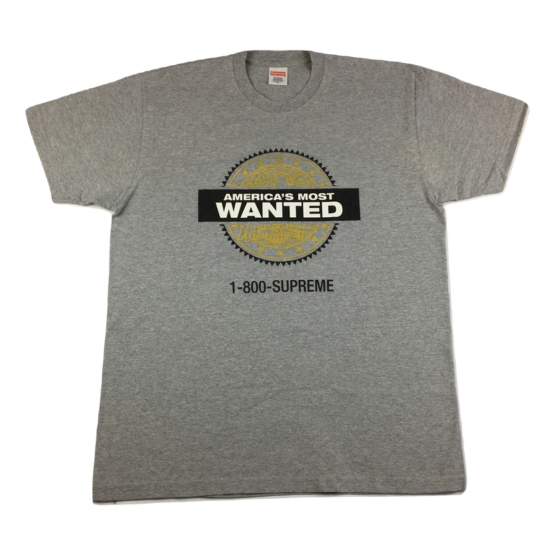 supreme america's most wanted tee