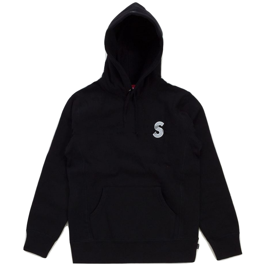 Supreme 3M Reflective S Logo Hooded Sweatshirt - Black – Grails SF