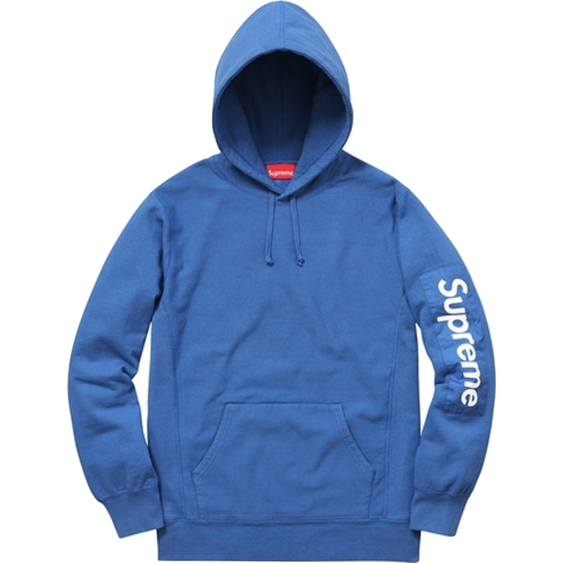 Supreme Sleeve Patch Hooded Sweatshirt - Royal