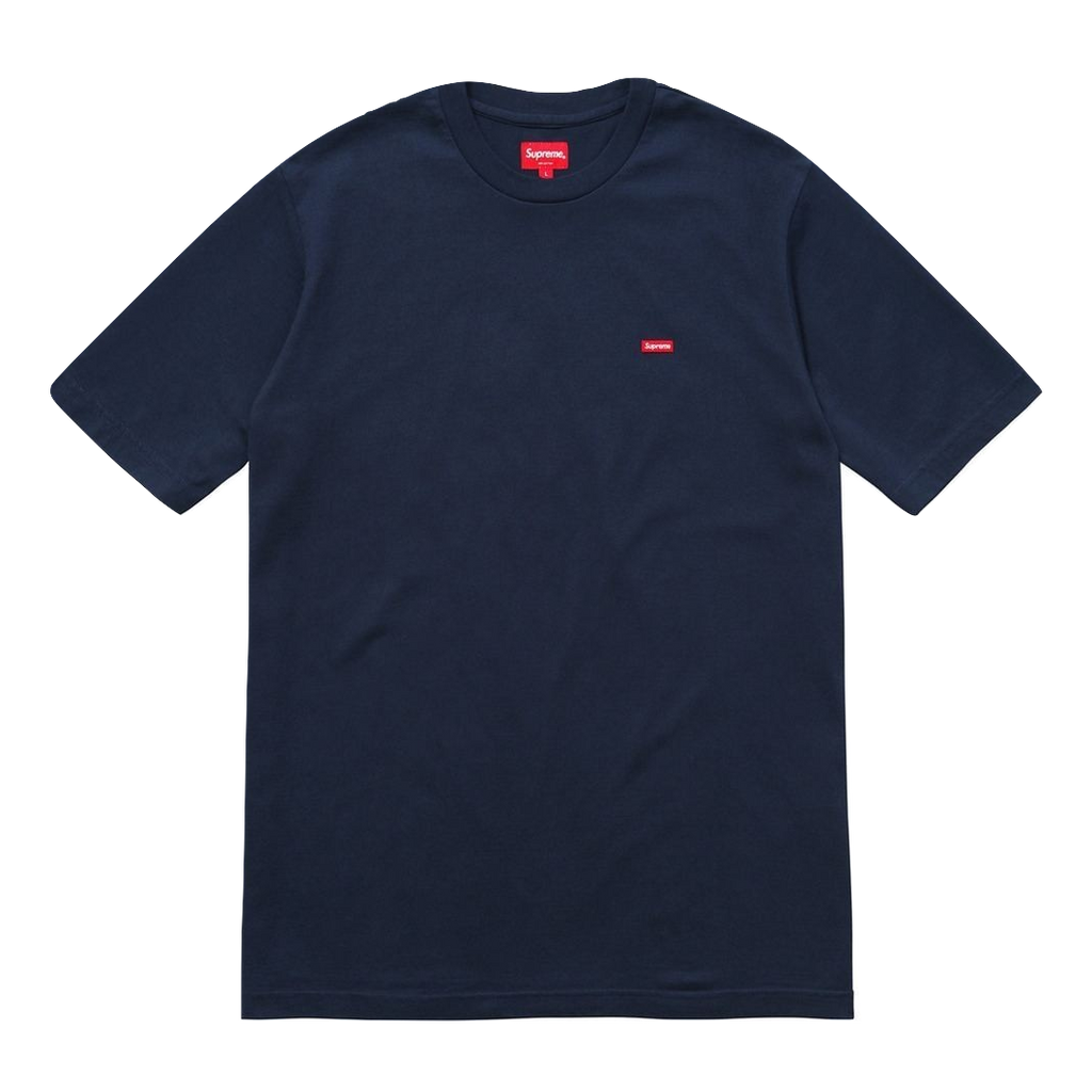 Supreme Mini Box Logo Tee - Navy - Used – grails sf