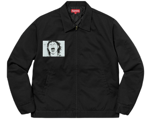 supreme akira work jacket black