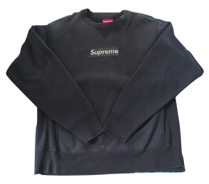 Supreme Box Logo Crewneck - Brown/Brown