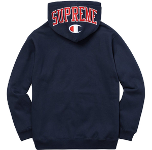 supreme x champion arc logo zip up