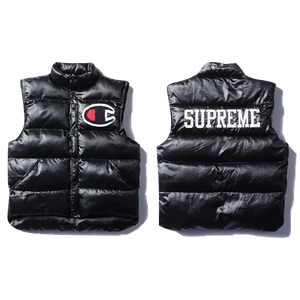 champion supreme puffy jacket