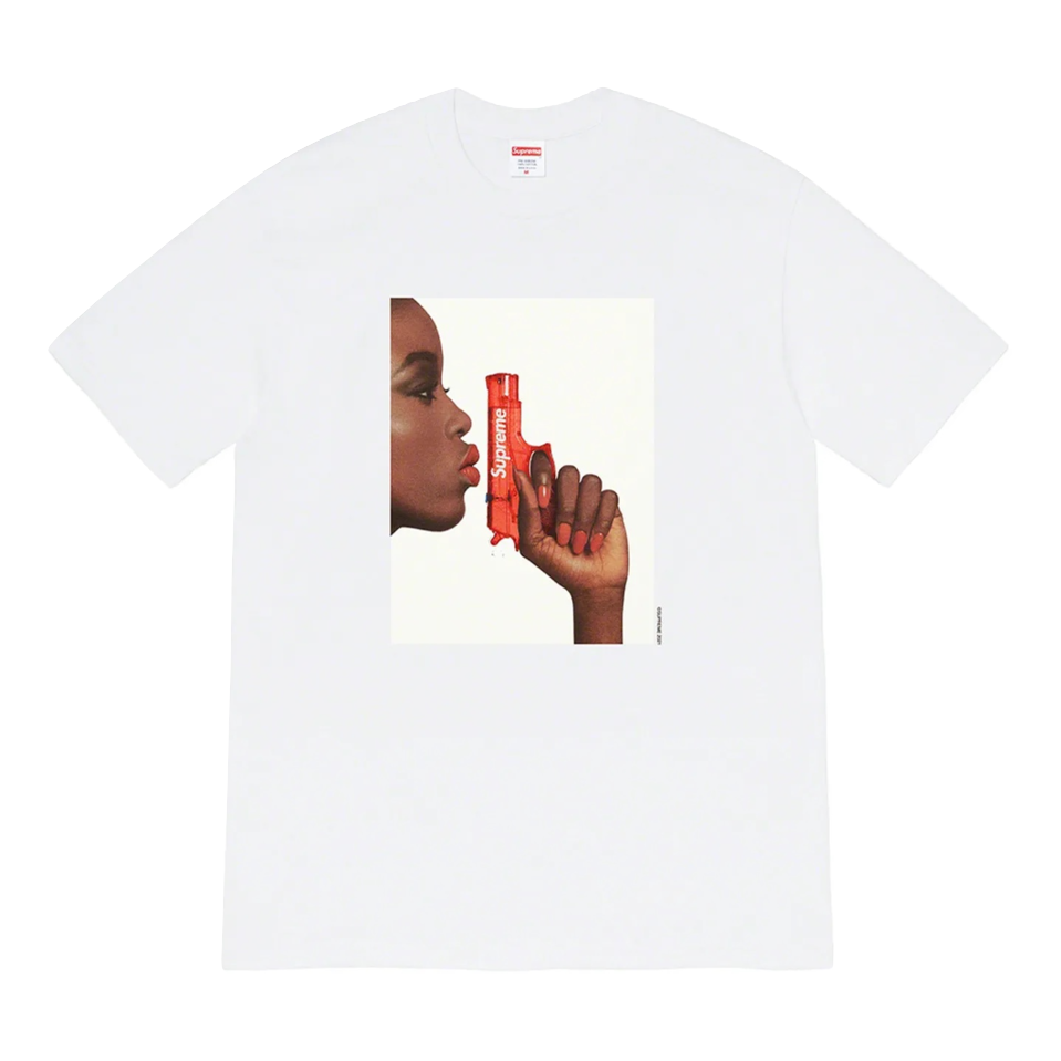 red supreme t shirt