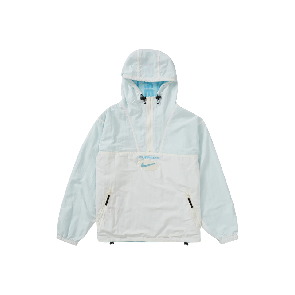 Supreme x Nike Jewel Reversible Ripstop Anorak - Light Blue