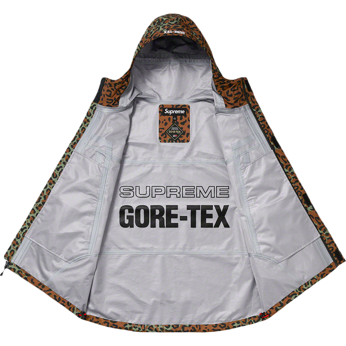 Supreme GORE-TEX Taped Seam Jacket - Leopard – Grails SF