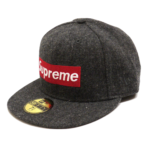 希少サイズ supreme box logo星条旗 グレー cap キャップ-