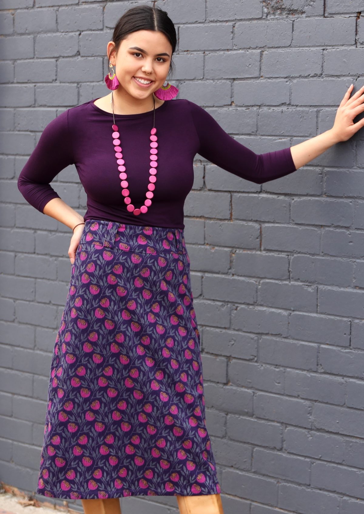 purple skirt australia