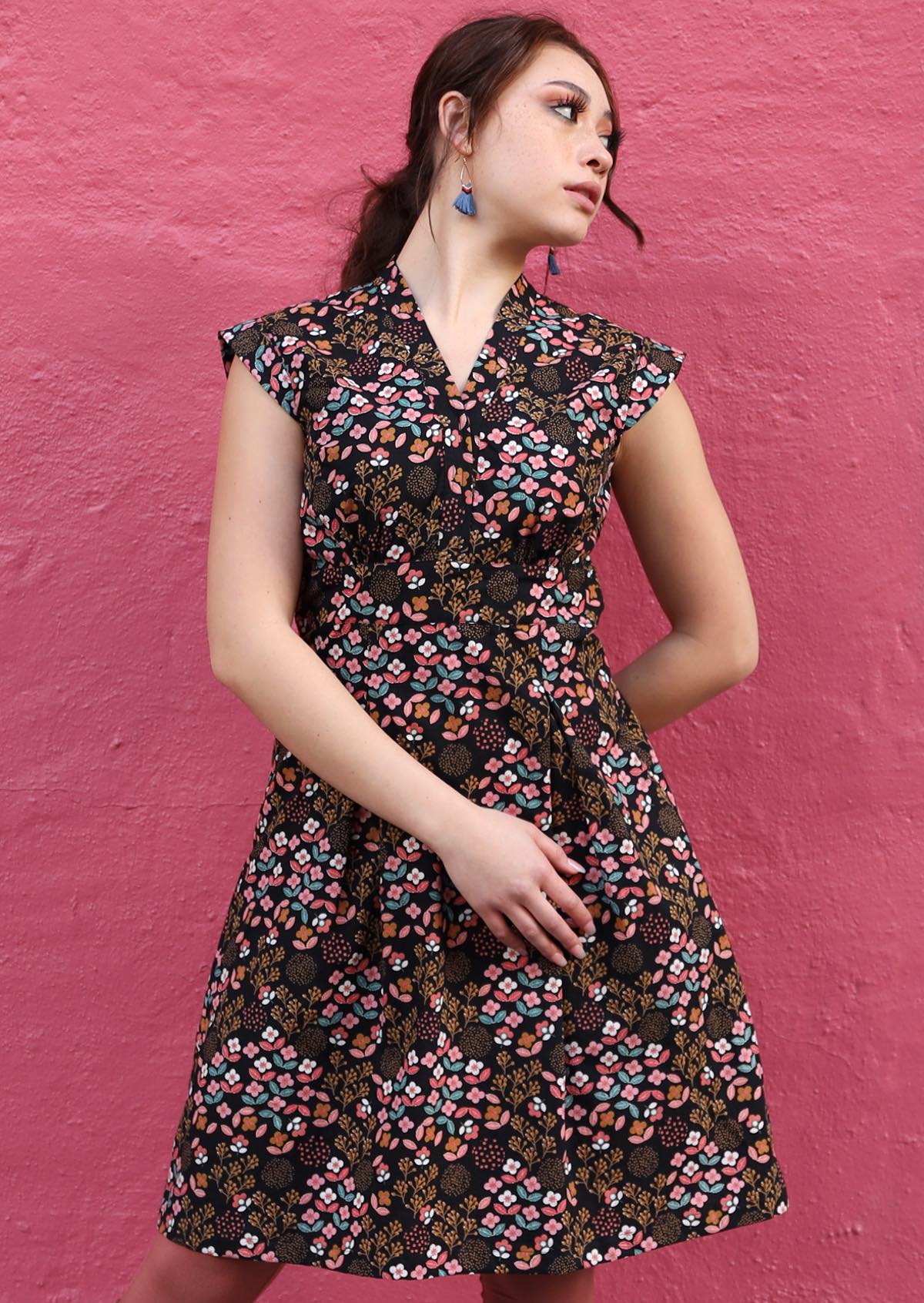 Cotton Womens Dresses Retro Boho Style | Karma East Australia