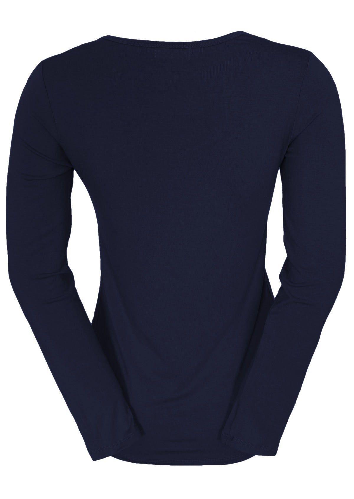 Turtleneck East | Karma Top Blue Navy