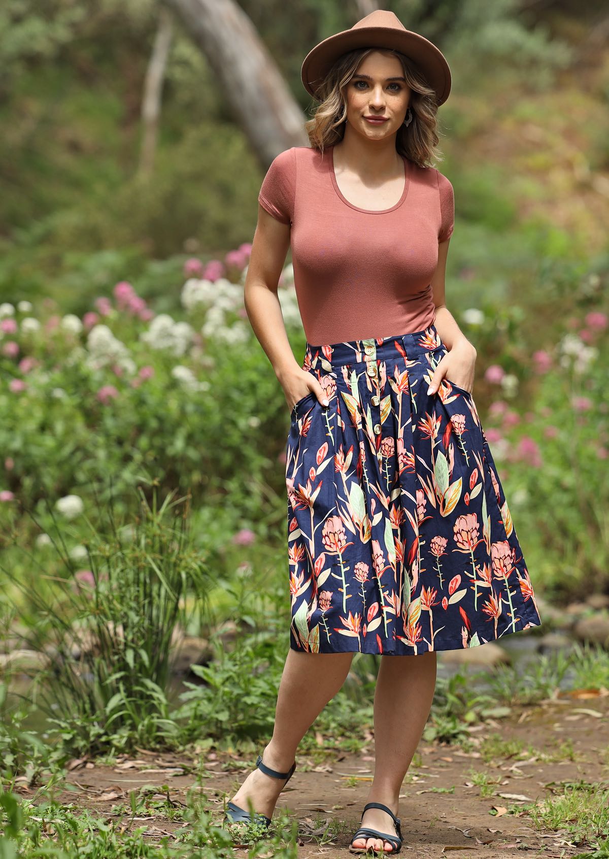 限定Ｗ特典付属 Autumn Botanical Printed Skirt | www.benimuhendisim.com