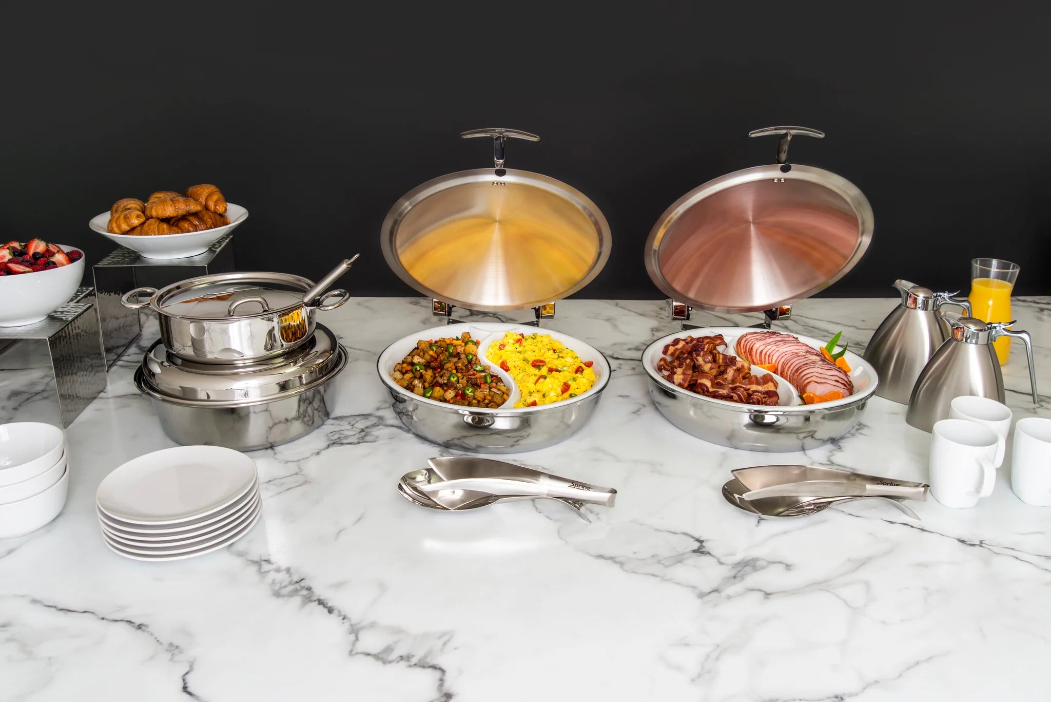 Spring USA 4 Qt. Buffet Server / Chafer - 2372-6/36