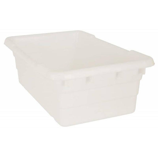 Rubbermaid 4 qt Round Clear Plastic Container - 8 1/2Dia x 7 3/4H