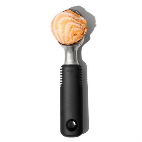 OXO 11295000 Good Grips #20 Stainless Steel Ice Cream Scoop - 1.6 oz.