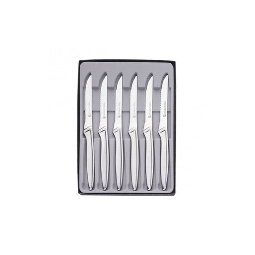 Zwilling J.A. Henckels Stainless Steel 4 Piece Serrated Steak Knife Set -  KnifeCenter - 39135-000