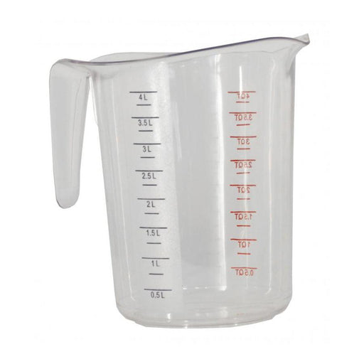 4 Quart Seamless Aluminum Liquid Measuring Cup